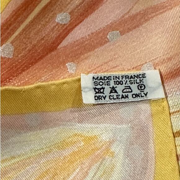 HERMES Feux Du Ciel Scarf - Excellent Condition - RARE/Vintage with Box - Picture 9 of 10